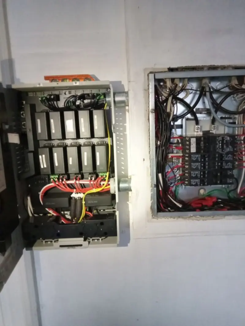 Electrical panel upgrade completed for Ring Doorbell Installation in Lyon